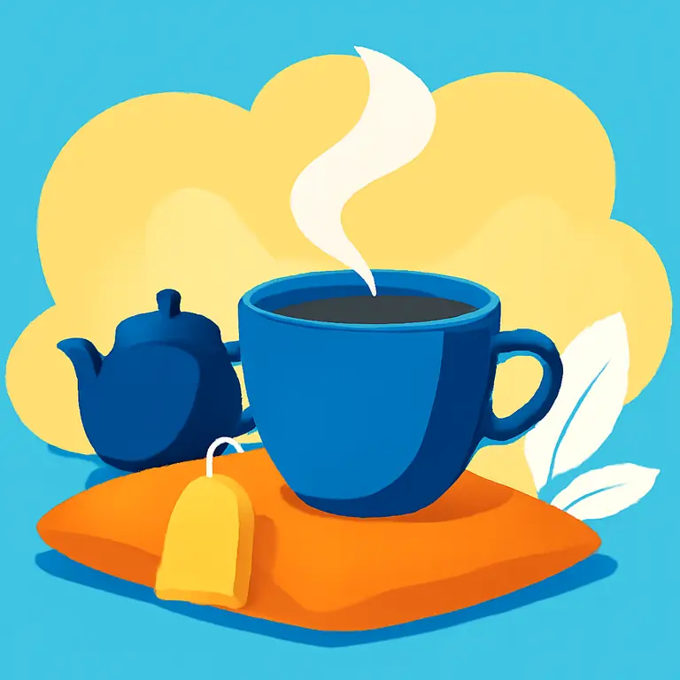 Чайный уют - обложка пазла