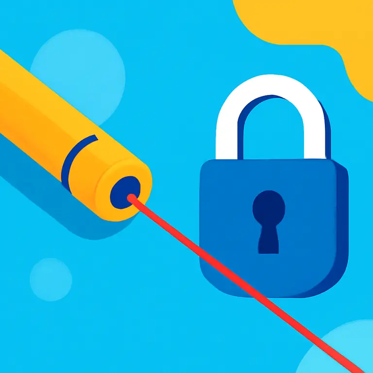 Код и Лазер - обложка пазла