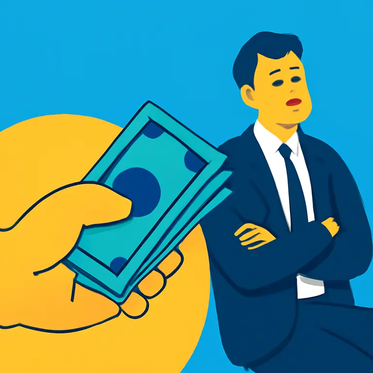 Взятка и Тунеядец - обложка пазла