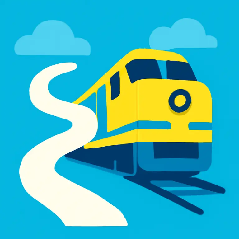 Путь и эшелон - обложка пазла