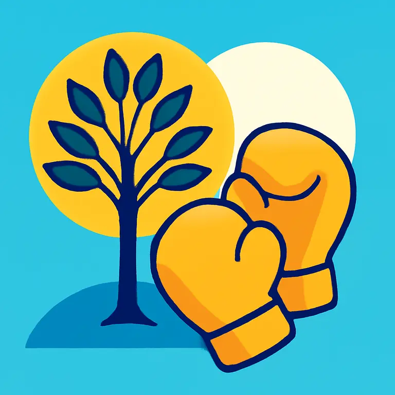 Ясень и Бокс - обложка пазла