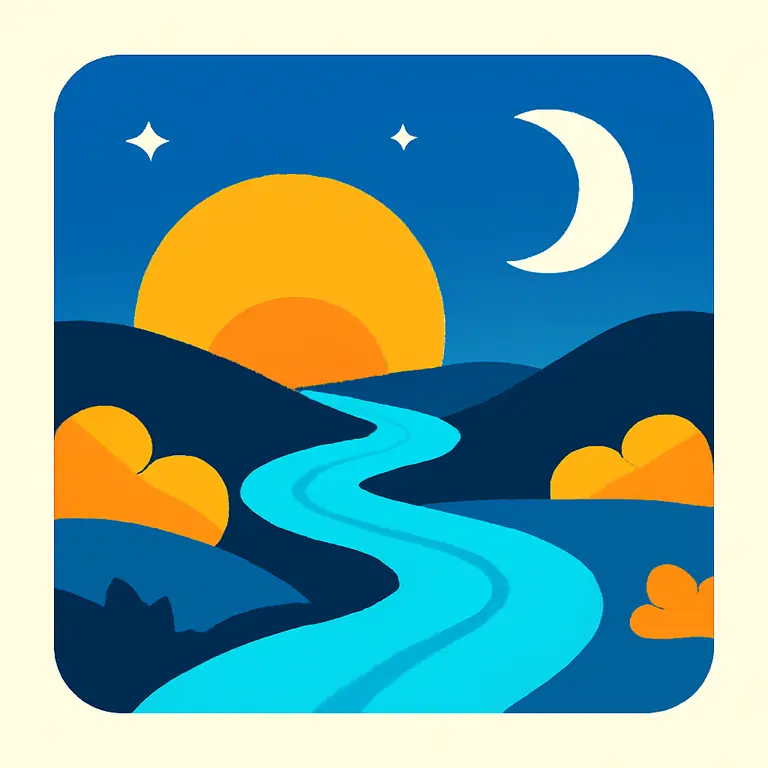 Сумеречный Поток - обложка пазла