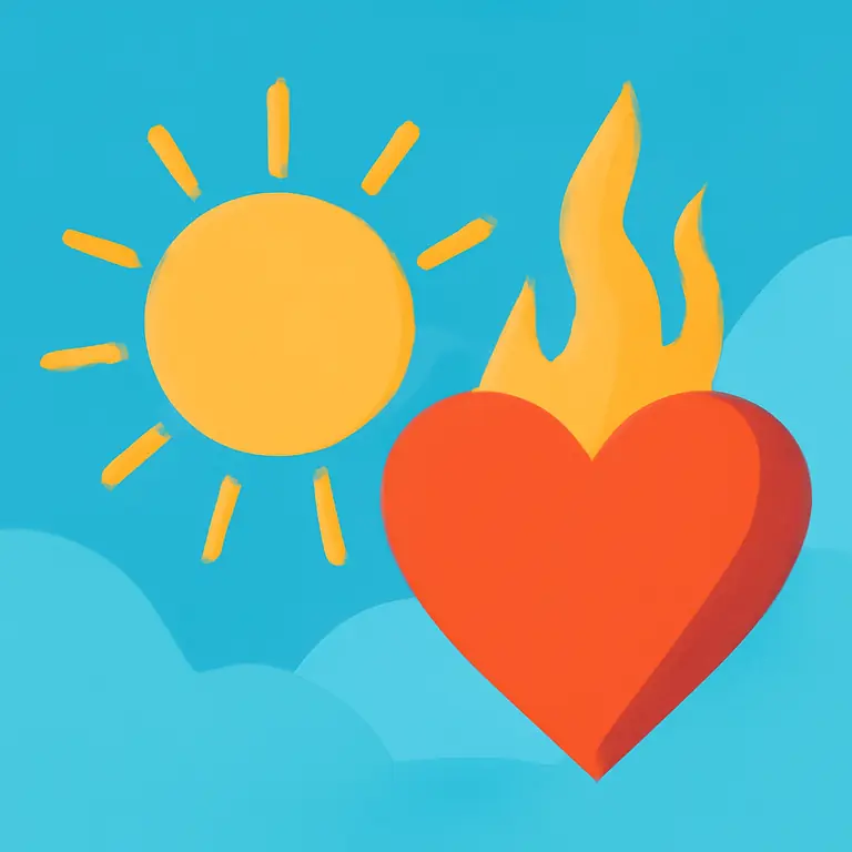 Жара и ревность - обложка пазла