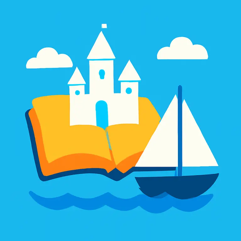 Сказка и море - обложка пазла