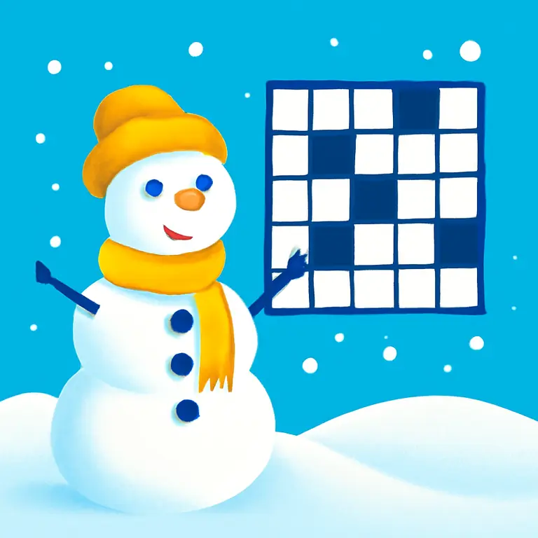 Снежный конкурс - обложка пазла