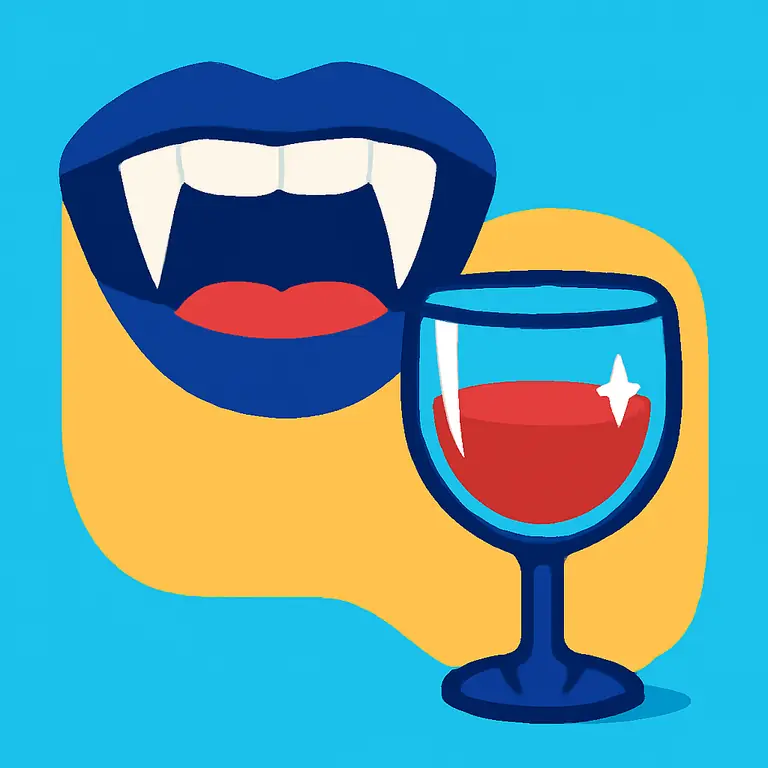 Вампирская трапеза - обложка пазла