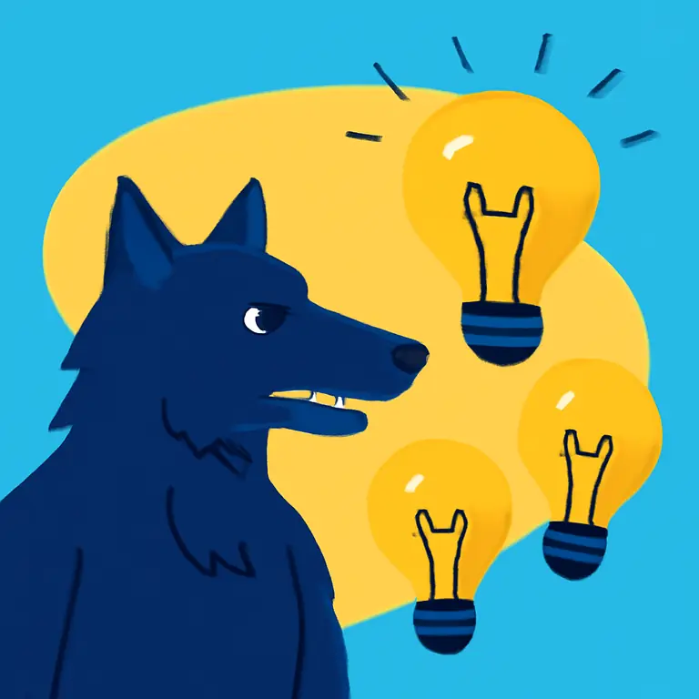 Оборотень и лампочки - обложка пазла