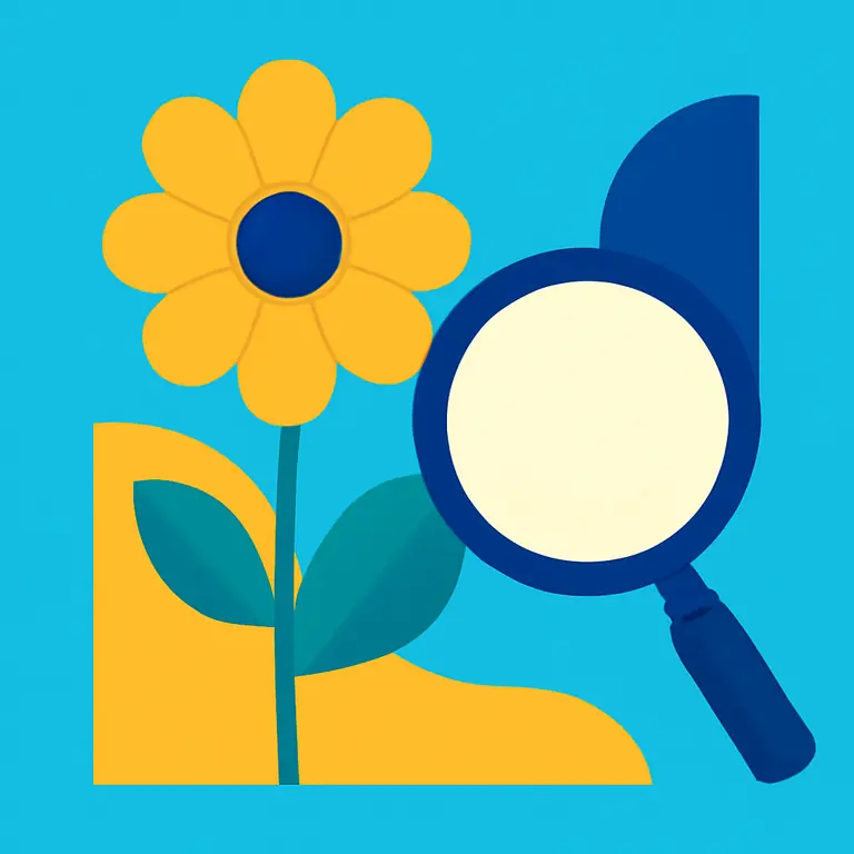 Блеск цветов - обложка пазла