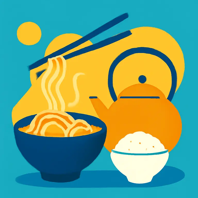 Кухня Азии - обложка пазла