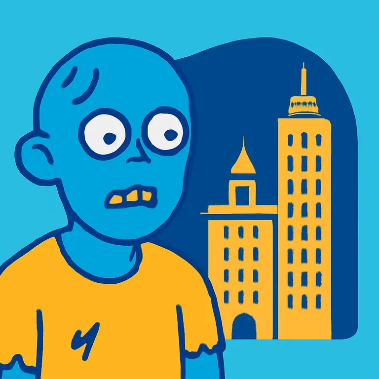 Зомби Киев Мадрид - обложка пазла