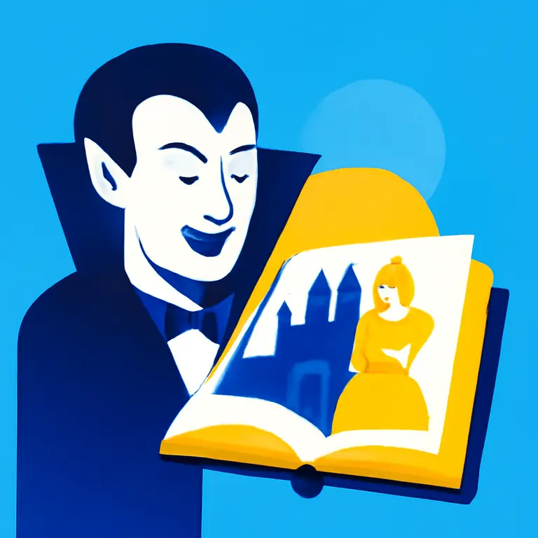 Вампиры и сказки - обложка пазла