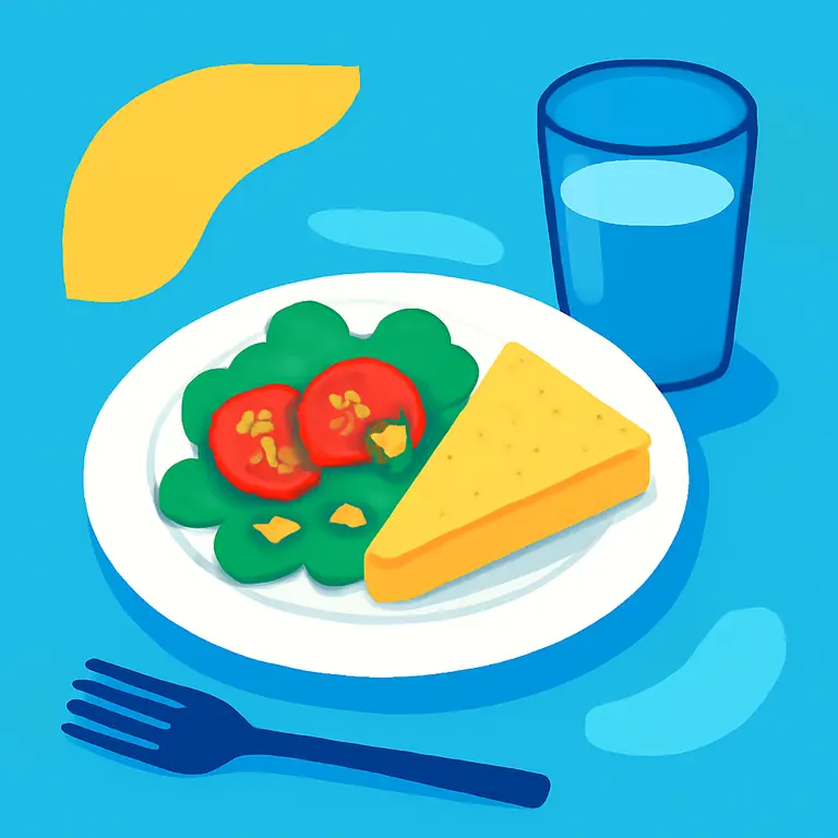 Холодный обед - обложка пазла