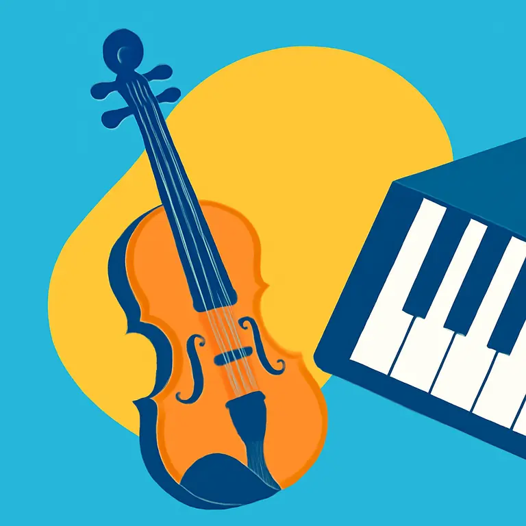 Музыкальный концерт - обложка пазла