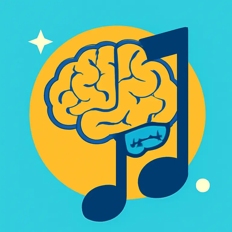 Мозг и Музыка - обложка пазла