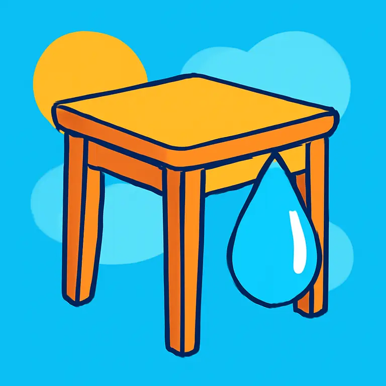 Слёзы столов - обложка пазла