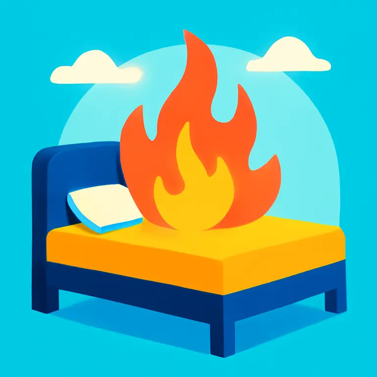 Жар Кровати - обложка пазла