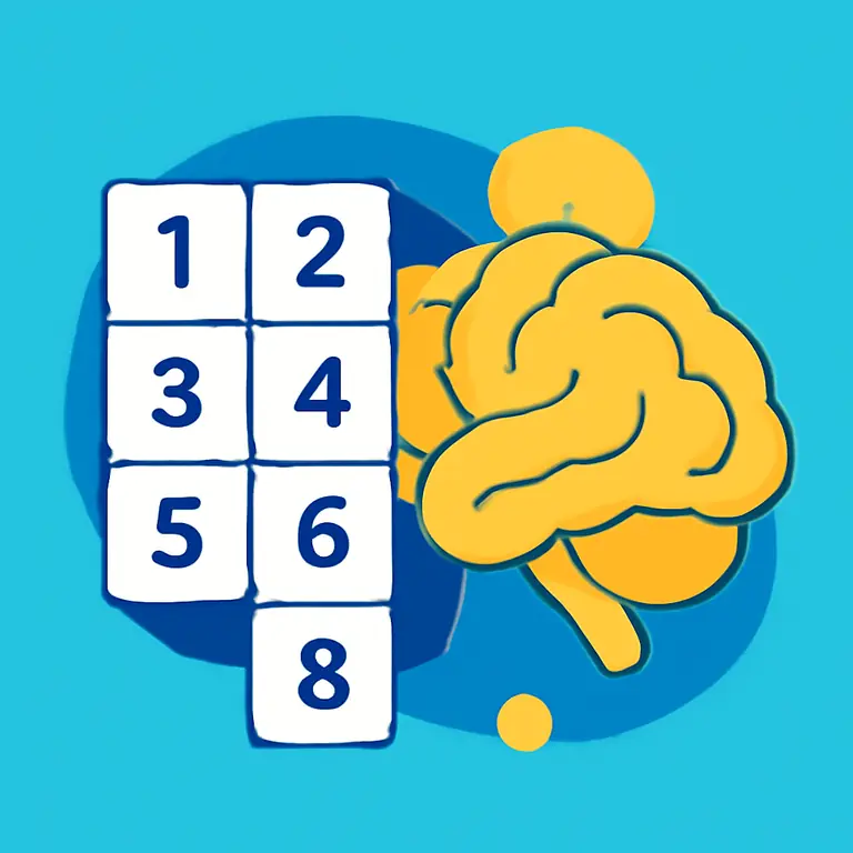 Мозг и числа - обложка пазла