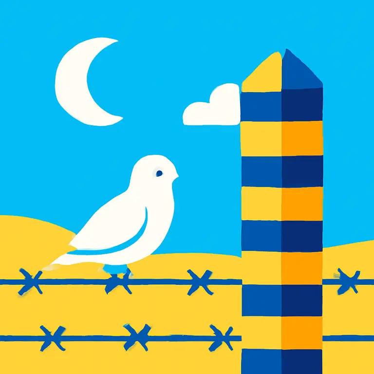 Тишина границ - обложка пазла