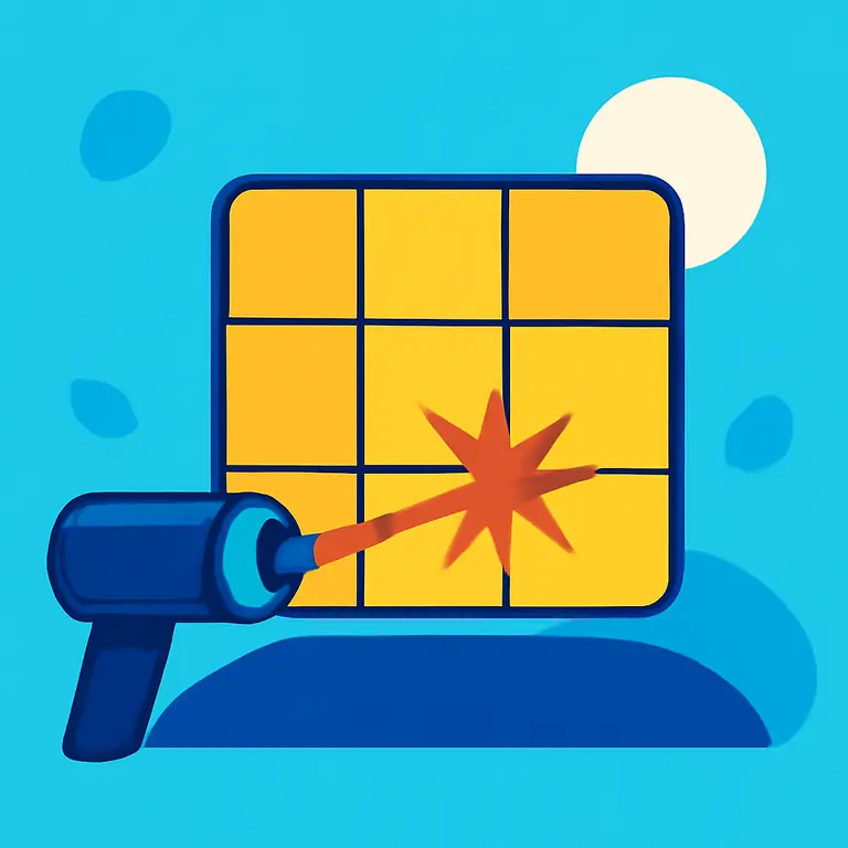 Лазерный Шифр - обложка пазла