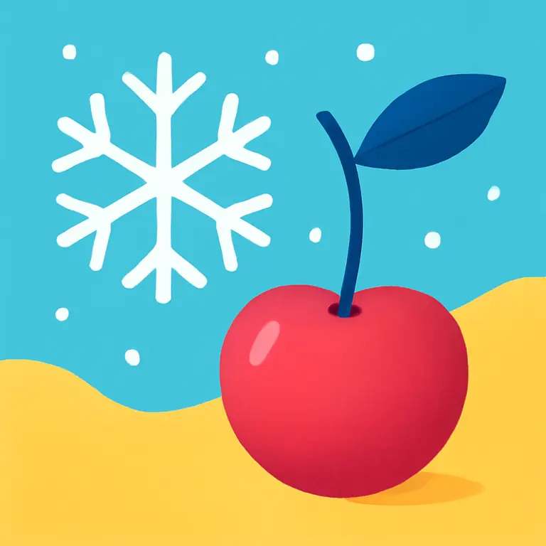 Мороз и Вишня - обложка пазла