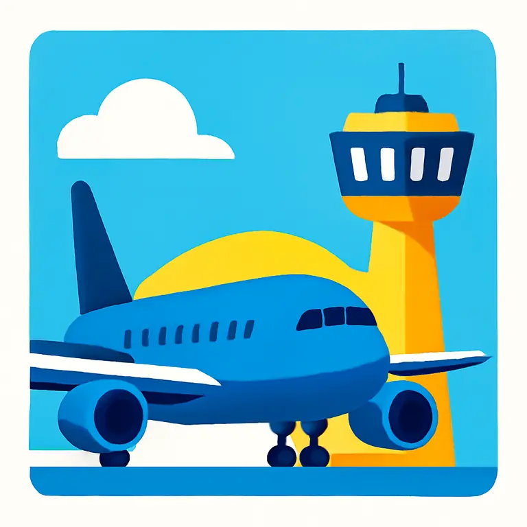 Аэропорт Этюд - обложка пазла