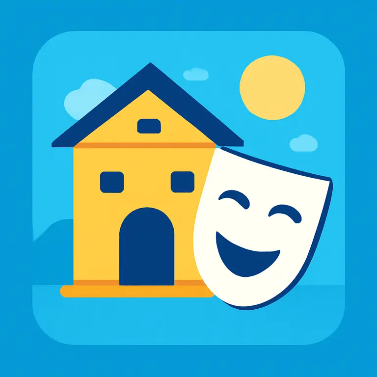 Театральный Дом - обложка пазла