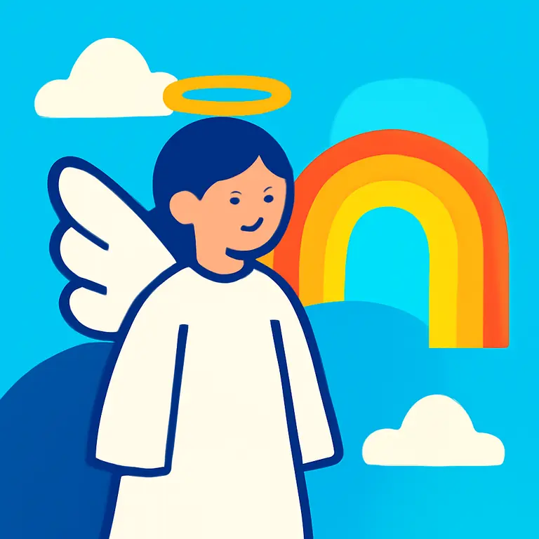 Ангел и спектр - обложка пазла