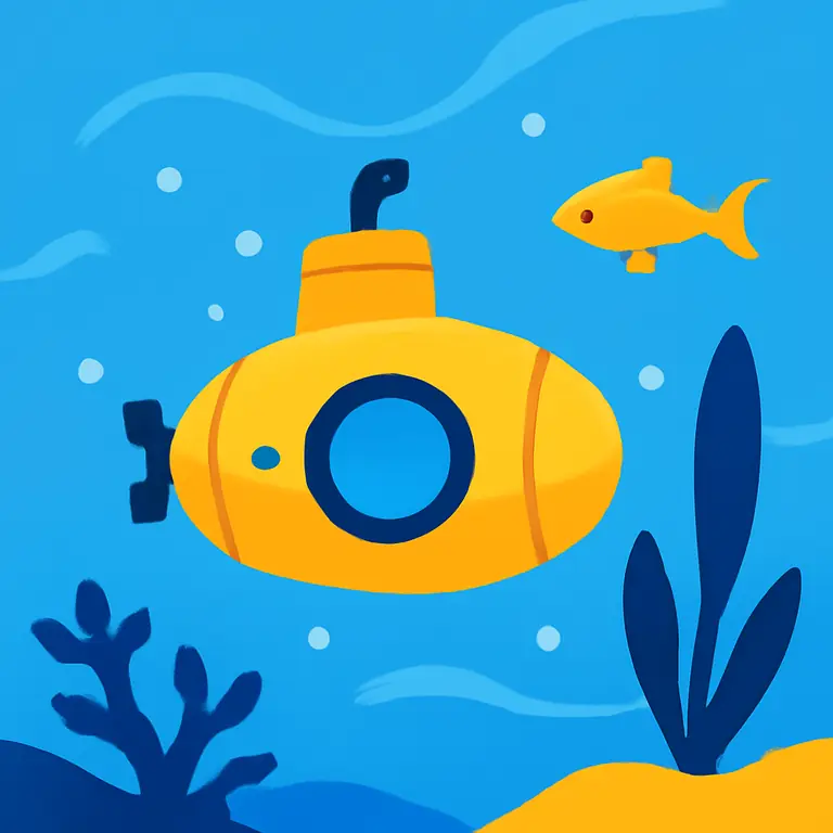 Подводный мир - обложка пазла