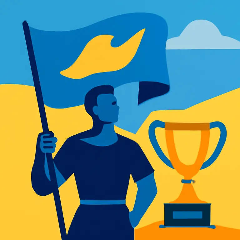 Гордец и Победа - обложка пазла