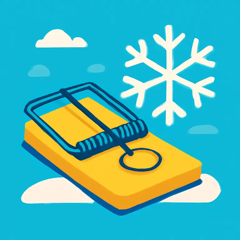 Зимняя западня - обложка пазла