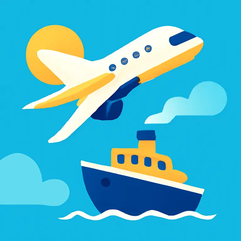 Полет и флот - обложка пазла