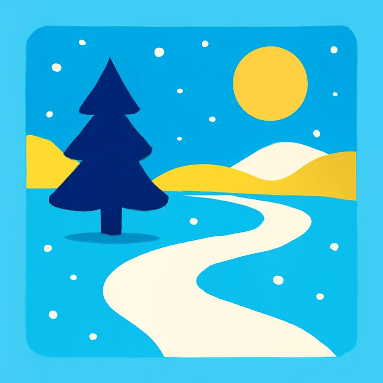 Зимний Путь - обложка пазла