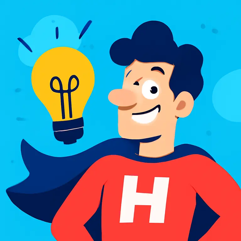 Чокнутый Герой - обложка пазла