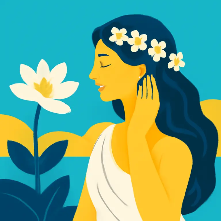 Тихая Нимфа - обложка пазла