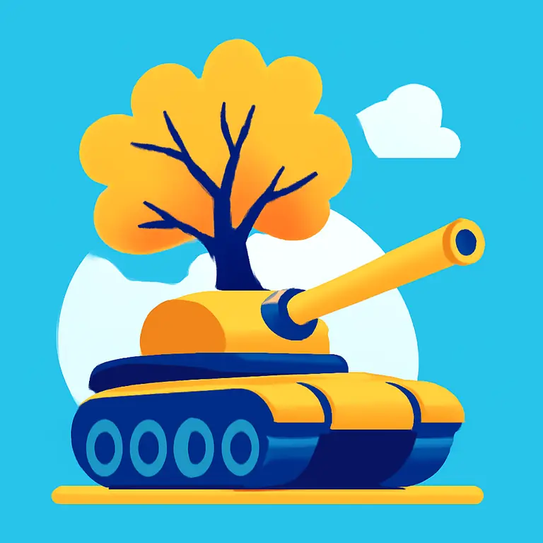 Танковый дриад - обложка пазла