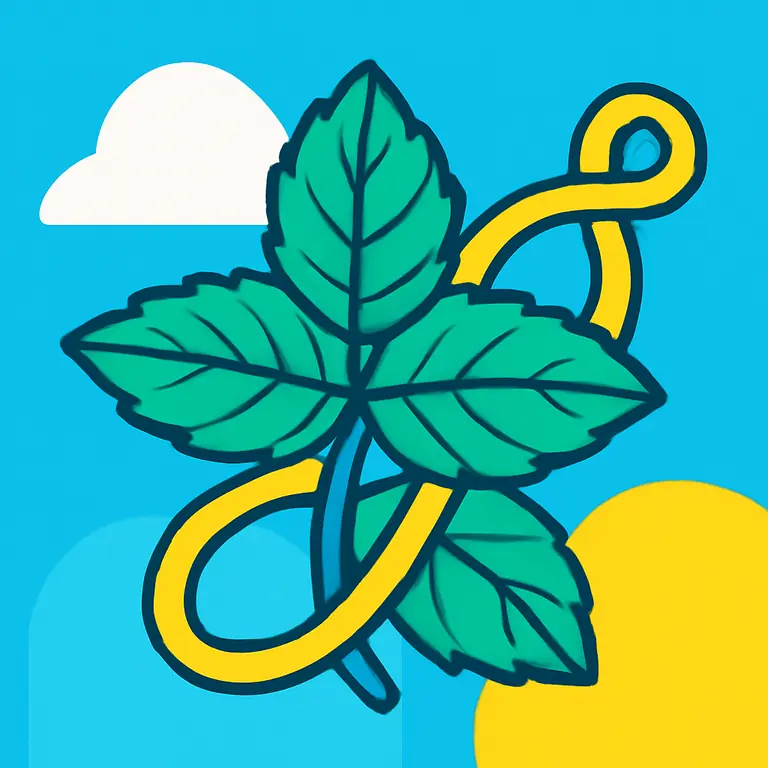 Мятный Лиан - обложка пазла