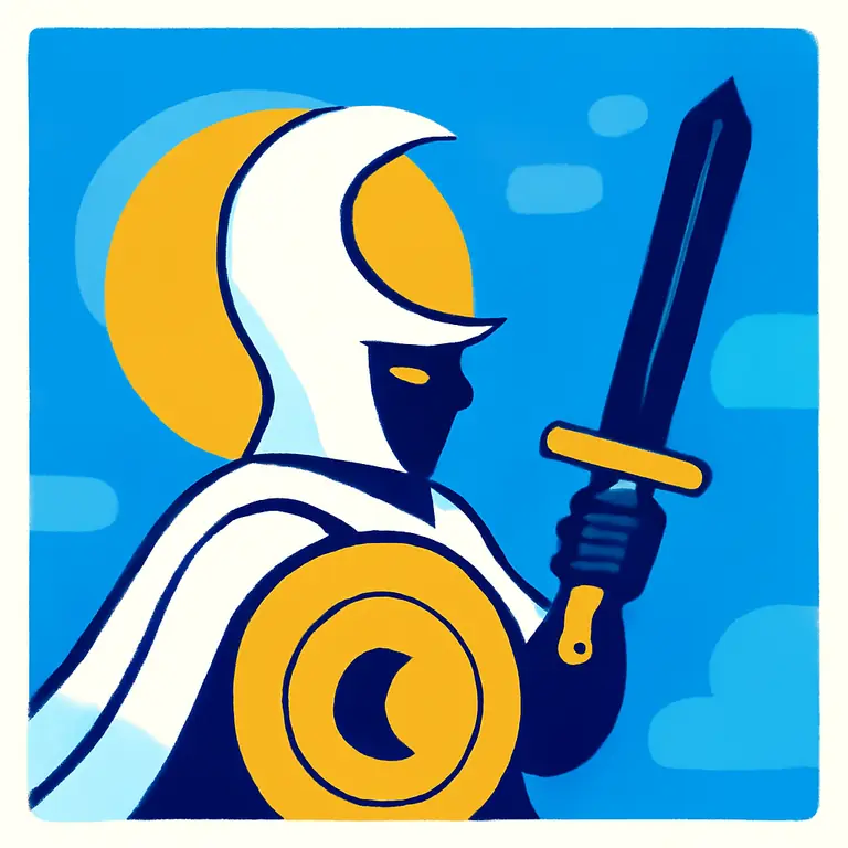 Лунный рыцарь - обложка пазла