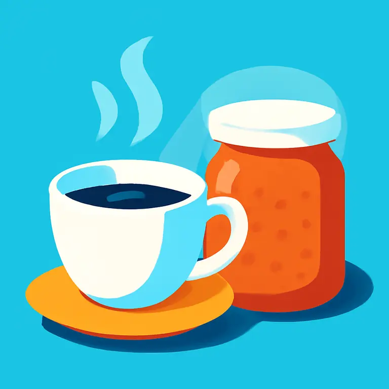 Кафе и Джем - обложка пазла