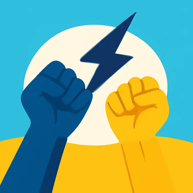 Борьба и бунт - обложка пазла