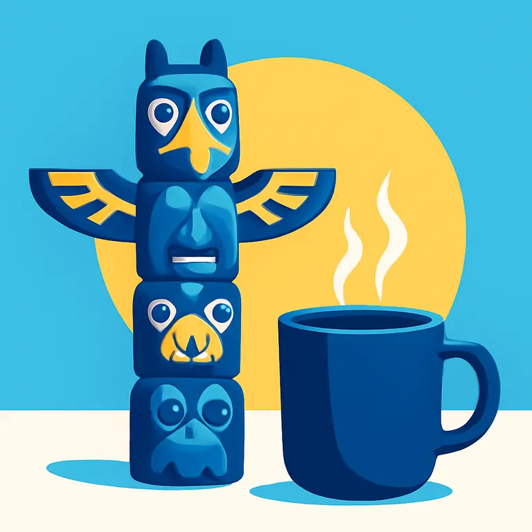 Вечерний Тотем - обложка пазла