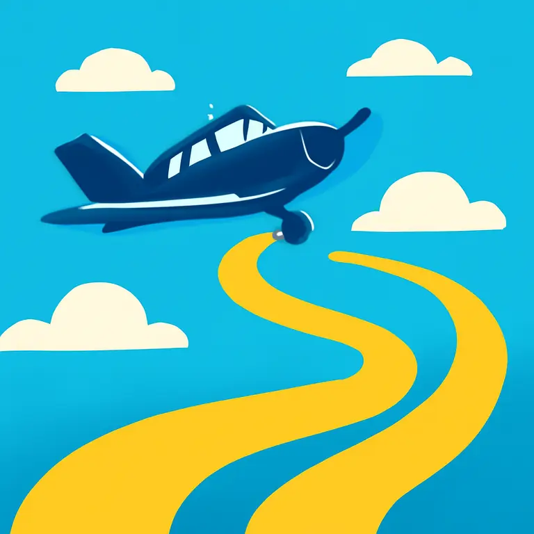 Аэродромный Вираж - обложка пазла