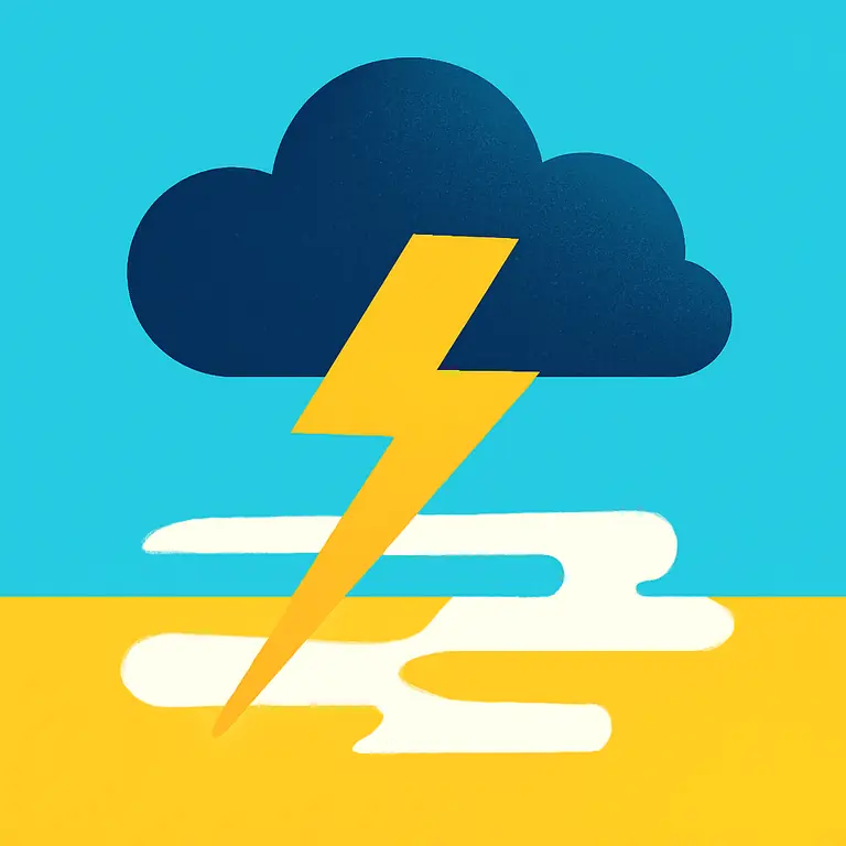 Гроза и Туман - обложка пазла