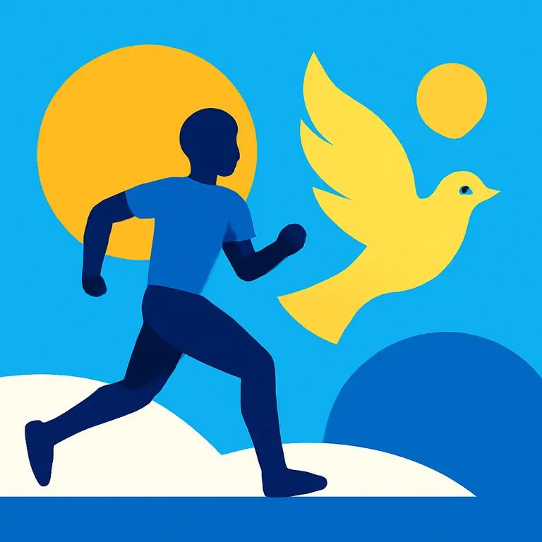 Бег и Воля - обложка пазла