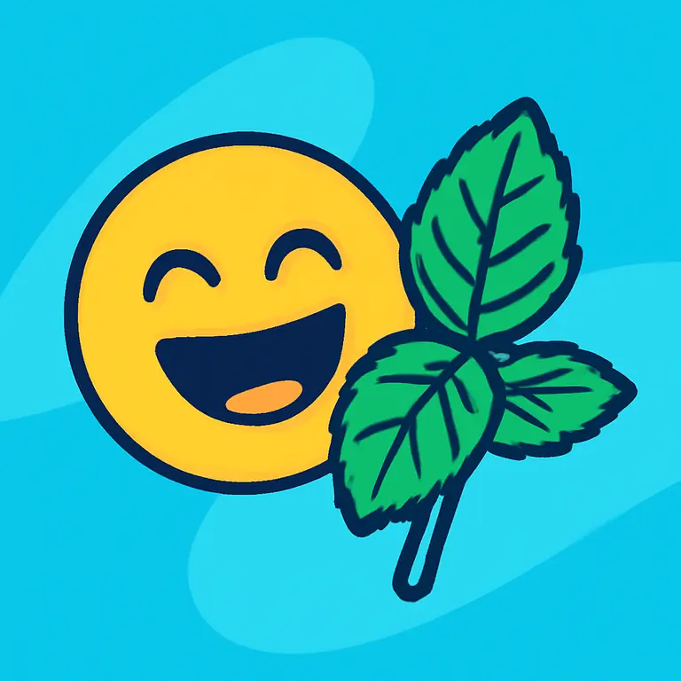 Смех и мята - обложка пазла