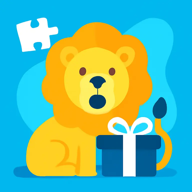 Львиный сюрприз - обложка пазла