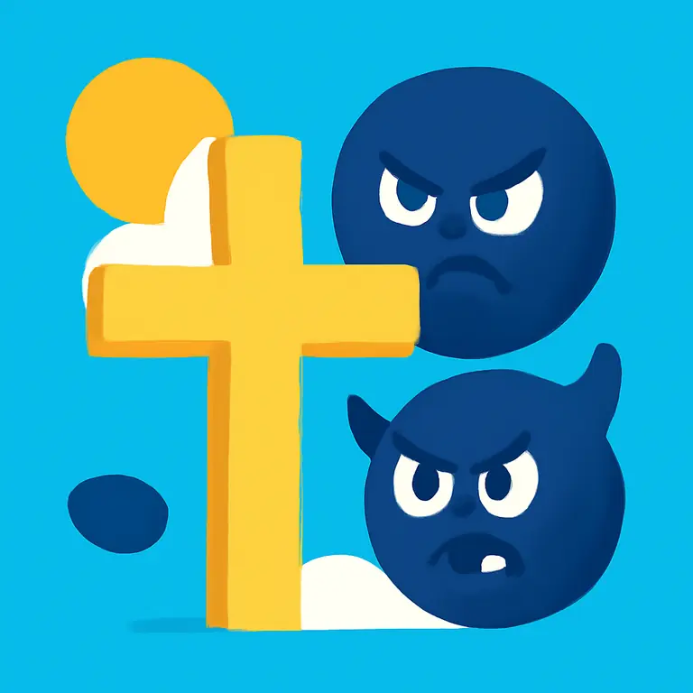 Крест и Враги - обложка пазла