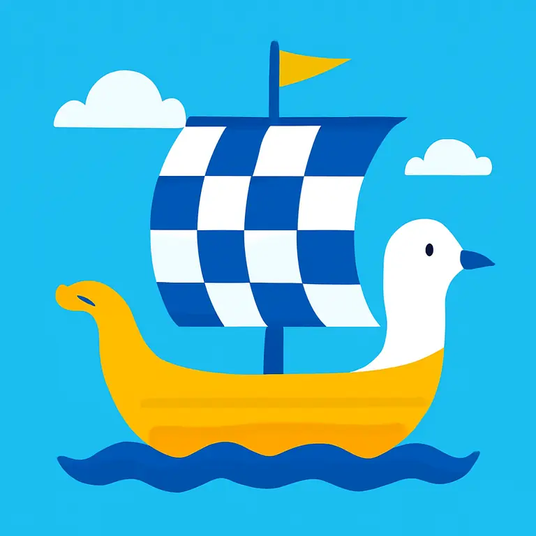 Фольклорный флот - обложка пазла