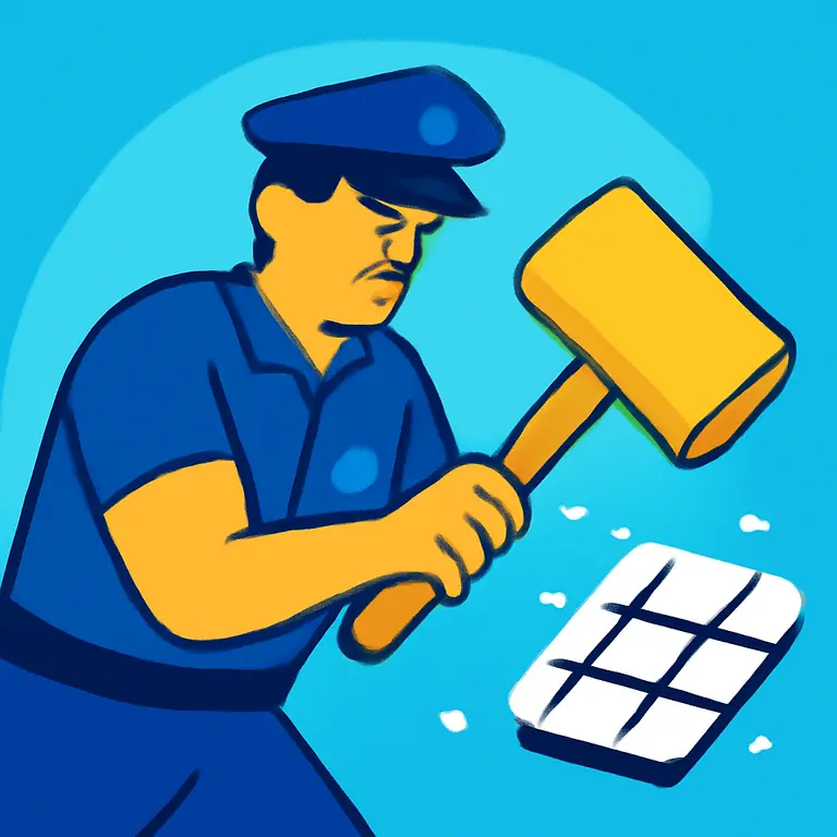 Жестокий рейд - обложка пазла