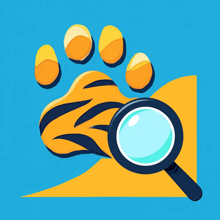 Тигровый след - обложка пазла