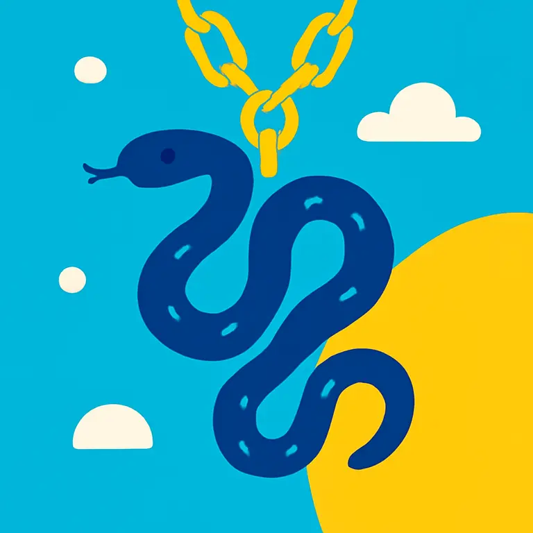 Змеиный Кулон - обложка пазла